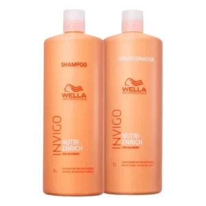 Kit Invigo Nutri-enrich Wella Shampoo + Condicionador 1L
